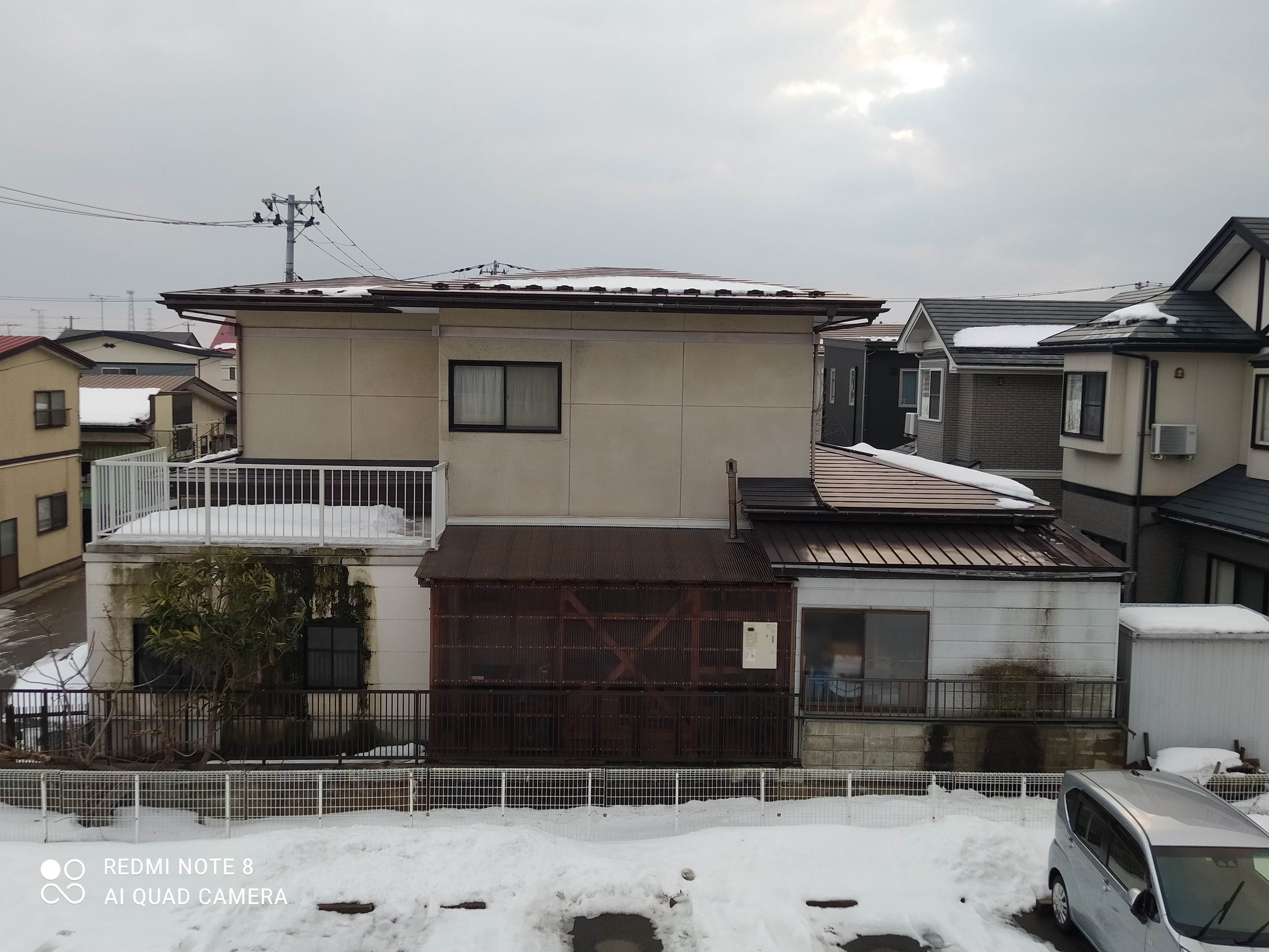 屋根葺き替え工事完工（秋田市仁井田）