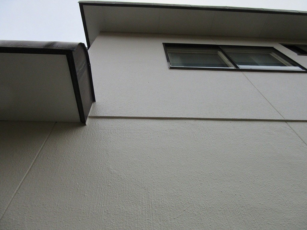 外壁の塗装工事完工（秋田市手形）