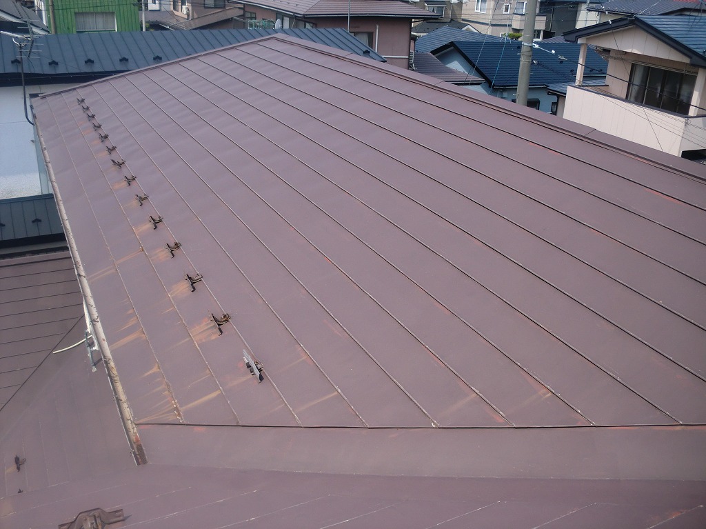 外壁屋根の塗装工事(秋田市牛島東)