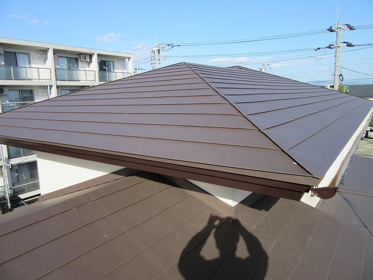 屋根の葺き替え、外壁塗装工事(秋田市東通)